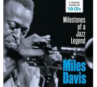 MILES DAVIS - MILESTONES OF A JAZZ LEGEND 10 CD WALLET 10 CD NEUF