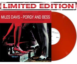 Miles Davis - Porgy and Bess - Miles Davis Limited Red Coloured Edition LР