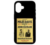 Miles Davis Quintette et John Coltrane Stockholm 1960 Coque pour iPhone 16