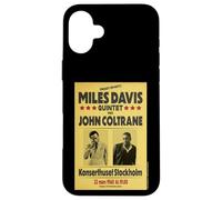 Miles Davis Quintette et John Coltrane Stockholm 1960 Coque pour iPhone 16 Plus