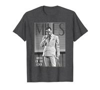 Miles Davis Simply Cool T-Shirt, Homme, Chiné Foncé, 5XL