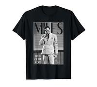 Miles Davis Simply Cool T-Shirt, Homme, Noir, XL
