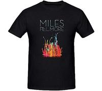 Miles Davis The Bootleg Series Graphic Printed T-Shirt Fashion Mens Black Tee M