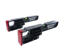 Milescraft 1341 Gabarit de tiroir réversible - Facile à aligner avec languettes, clôtures et position de niveau pour un soutien précis