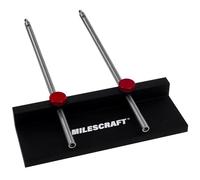 Milescraft 1349 Clôture de forage - Fixation de guidage de bord de perceuse portable pour perceuse Milescraft 1348 DrillMatePRO. Gamme de 1-7/16" à 31-5/8" avec construction en métal pour percer des