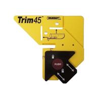 Milescraft 8401 Trim 45 Outil de menuiserie - Jauge de garniture, aide à onglet