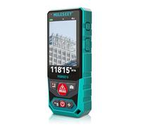 MiLESEEY P9 Télémètre Laser Professionnel avec caméra, Plage de Mesure 100 m, Technologie P2P, IP65, précision de Mesure ± 2 mm, 3 Piles Rechargeables 3x3 V, pour Une Utilisation en extérieur