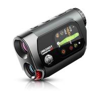 MilESEEY Télémètre de Golf G1, Tactile & GPS avec Pente, 43000+ Courses de Golf préchargées, Affichage Rouge & Vert, Verrouillage de Drapeau en 0.1s avec Vibration, 6X Grossissement