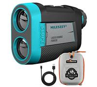 Mileseey Telemetre Golf avec Ventouse MagnéTique, Telemetre Golf 600m avec Marqueurs De Verrouillage Et Vibration, Inclinaison on/Off, LéGal pour Le Jeu en Tournoi, Grossissement 6X, Chargement USB