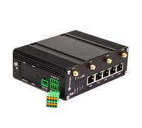 Milesight Routeur industriel 4G LTE UR35 Pro WiFi4 GPS PoE avec 5 ports Ethernet, 4 sorties PoE et double SIM UR35-L04EU-G-P-W