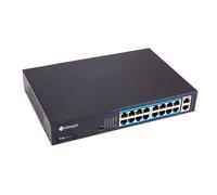 Milesight Switch PoE industriel 200W | Switch PoE+ industriel 16 ports MS-S0216-GL