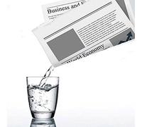 MilesMagic apparaissant et disparaissant d'un Liquide du Journal Gimmick Prop Magic Trick