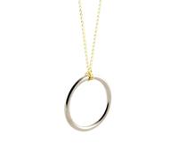 MilesMagic Bague de magicien sur chaîne Gimmick Impromptu Street Effects Tie Untie Collier Nœud Scène Mentalisme Véritable Gros Plan Illusion pour des tours de magie de routine faciles et