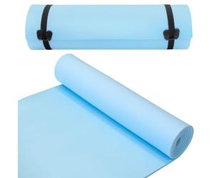 Milestone Camping Tapis de Sol EVA Bleu, 180 cm