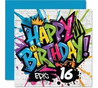 Milestone Carte d'anniversaire 16 ans