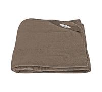 Milestone Couverture polaire thermique douce au toucher Couche supplémentaire confortable pour voyage et sorties 120 x 150 cm (pierre)