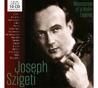 MILESTONES OF A VIOLIN LEGEND - SZIGETI,JOSEPH 10CD WALLET BOX SET 10 CD NEUF
