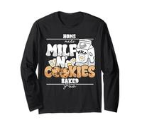 Milf Cookies Milk Homemade Baked Fresh Funny Adult Humor Manche Longue