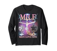 Milf Man I Love FansFunny Ironic Acronym Joke Manche Longue