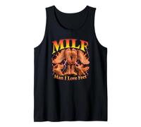 Milf Man I Love Feet Drôle Inapproprié Débardeur