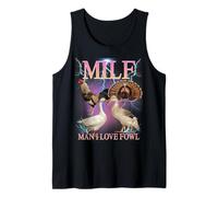 Milf Man I Love Fowl Funny Ironic Acronym Joke Débardeur