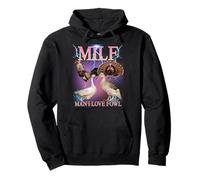 Milf Man I Love Fowl Funny Ironic Acronym Joke Sweat à Capuche