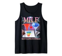 Milf Man I Love Funnels Funny Ironic Acronym Joke Débardeur
