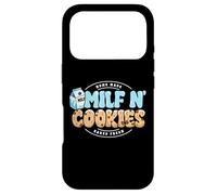 Milf N Cookies Lover Funny Milk Baker Mom Mama Mother's Day Coque pour iPhone 17 Pro