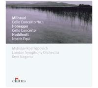 Milhaud: Cello Concerto No.1/Hoddinott: Noctis Equ