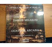MILHAUD: Integrales de Quatuors vol. 1 - Quatuor n. 14, 9, 3, 17, 4-Vinyl LP-CYBELIA - Francia-CYB CY 651/652-MILHAUD Darius (Francia)-Quartetto Arcana