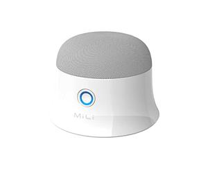 Mili Bluetooth Mag-SoundMate Haut-Parleur Magnétique sans Fil Bluetooth 5.0, Support TWS, Stéréo HD, 8H Durée de Lecture, Compatible Tous Téléphones Portables - Blanc