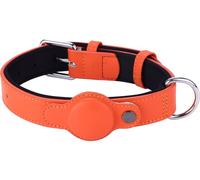 MILI Collier connecté pour chien avec traceur GPS - Orange / Taille L