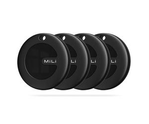 MiLi MiTag Duo Traceur Localisateur D’Objets Bluetooth, Compatible avec Apple et Android Localiser, pour Valises/Portefeuilles/Clés/Sacs/Bagages, Batterie Remplaçable