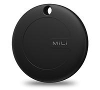 MiLi Mitag Traceur Localisateur D’Objets Bluetooth, Fonctionne avec l’app Localiser (Uniquement iOS), Batterie Remplaçable, IP67 Imperméable, pour Valises/Portefeuilles/Clés/Sacs, Noir