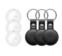 Pack 3 Trackers MITAG + étui cuir porte-clés noir - MILI - Localisation d'objets - Puce MFI intégrée