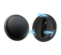 MiLi Traqueur Bluetooth magnétique avec étui en silicone, double système (iOS/Android), suivi de bagages, localisateur d'articles, compatible avec iOS « Où est ? » et Google Mon appareil trouve