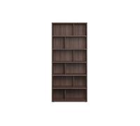 Miliboo Bibliothèque Design Finition Bois foncé Noyer L92 cm Epure