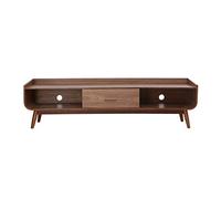 Miliboo Meuble TV Vintage Bois Noyer L180 cm Hallen