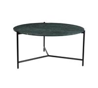 Miliboo - Table basse design ronde en marbre vert D90 cm BUMCELLO