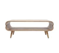 Table basse rectangulaire scandinave bois clair L118 cm TAKLA