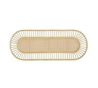 Tête de lit déco en rotin naturel et cannage L165 cm BOW
