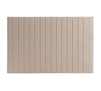 Tête de lit en tissu velours taupe L170 cm NEHA
