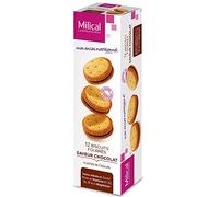 Milical 12 Biscuits Diététiques Fourrés - Chocolat