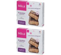 Milical Barres Hyperproteinées Chocolat 2x6 pc(s)