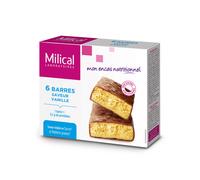Milical Barres saveur vanille boîte de 6