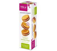 Milical Biscuits Fourrés - Saveur Citron - 4 Sachets de 2 biscuits
