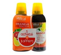 Milical Draineur Agrumes 2x500ml