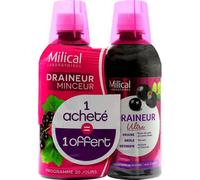Draineur minceur goût cassis dont 1 offert 2 x 500 ml