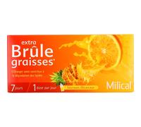 Milical Extra Brûle Graisses Saveur Ananas 7x10ml