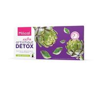 Milical Extra – Complément alimentaire Artichaut Détox Saveur Pomme – 7 x 10 ml